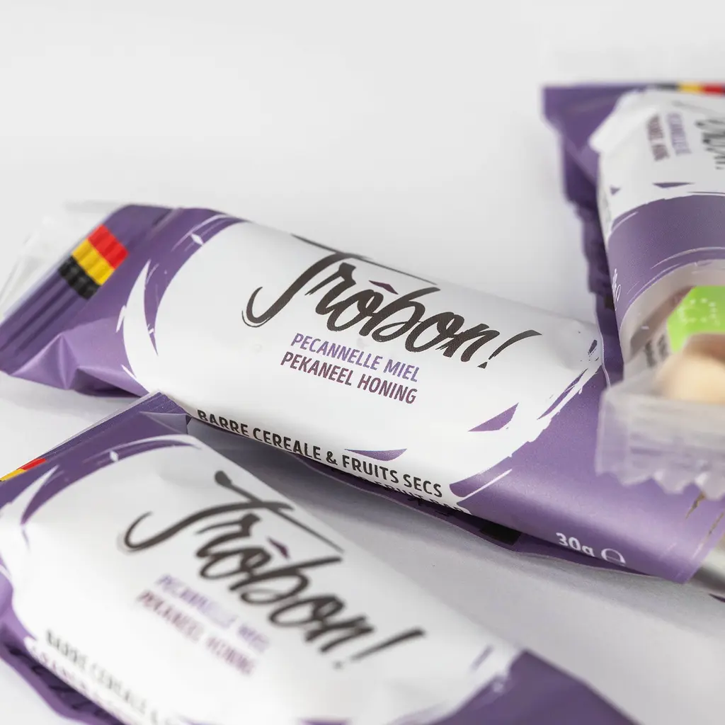 Barres pécan cannelle & miel