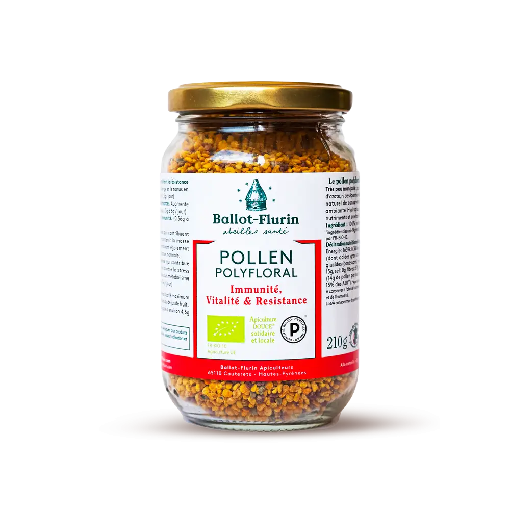 Pollen polyfloral dynamisé