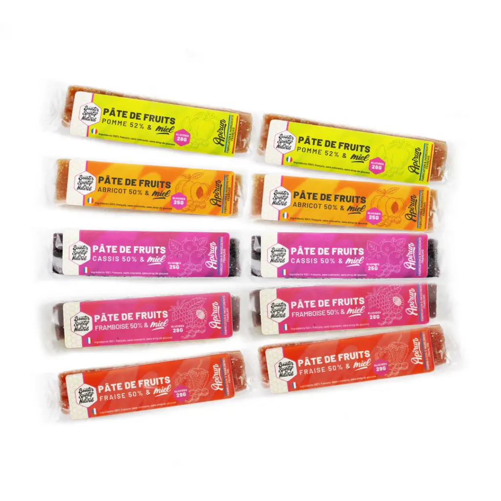 Pack 5 pates de fruits