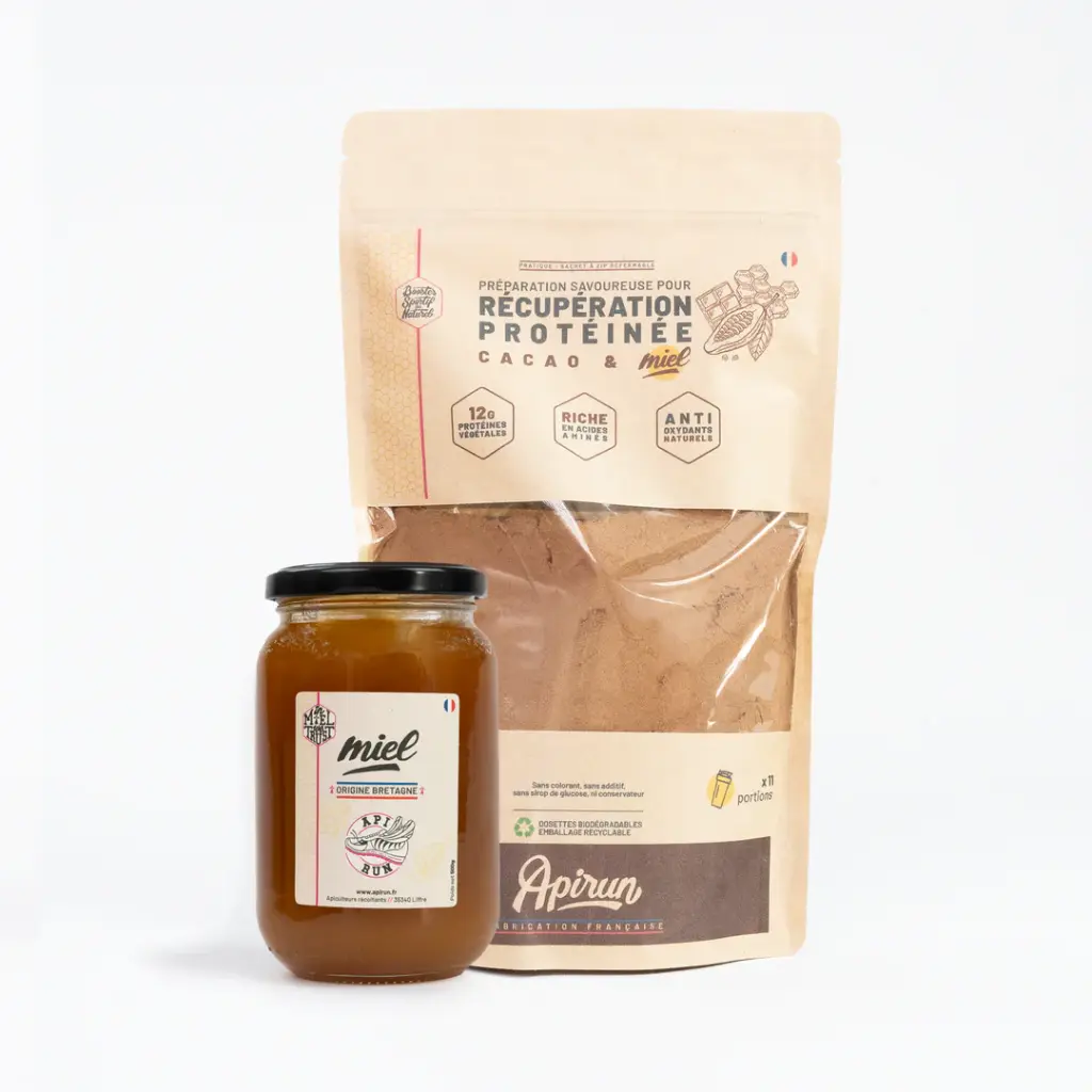 [VRAC-BOISSON-DE-RECUPERATION-PROTEINEE-100-NATURELLE-AU-CACAO-ET-MIEL] Vrac Boisson De Recuperation Proteinee 100 Naturelle Au Cacao Et Miel