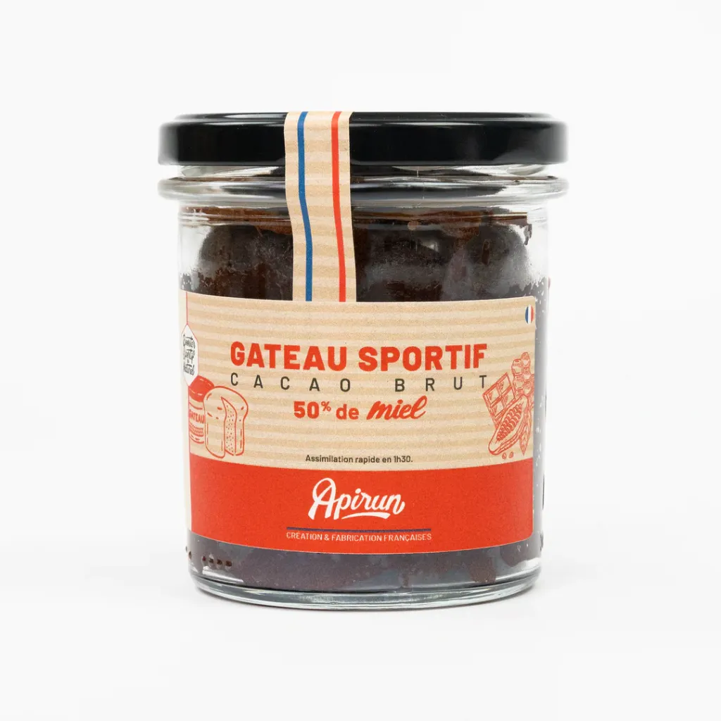 Gâteau sportif naturel cacao