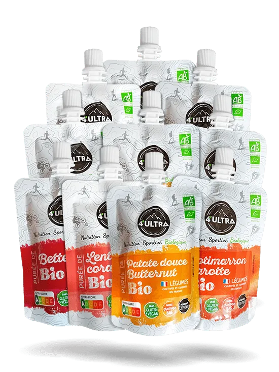 Pack 10 purées salées 4Ultra